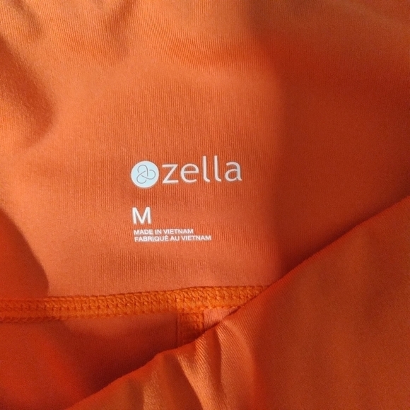 Zella Studio Lite Crop Leggings Red Firelight - Picture 7 of 8